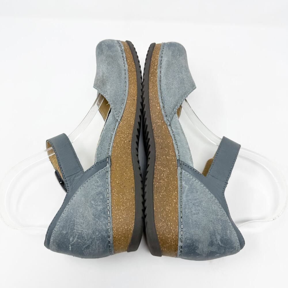 Dansko Gray Suede Closed Toe Sandals Women’s Size EU 39/US Size 8.5-9 EUC - Picture 7 of 8